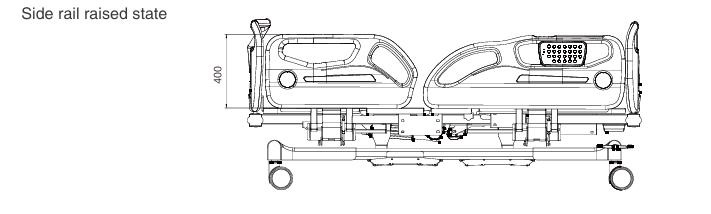 Schritt 4 umfasst das Anpassen des Winkels und der Höhe der Seitengitter, bis sie die richtige Position erreichen.
